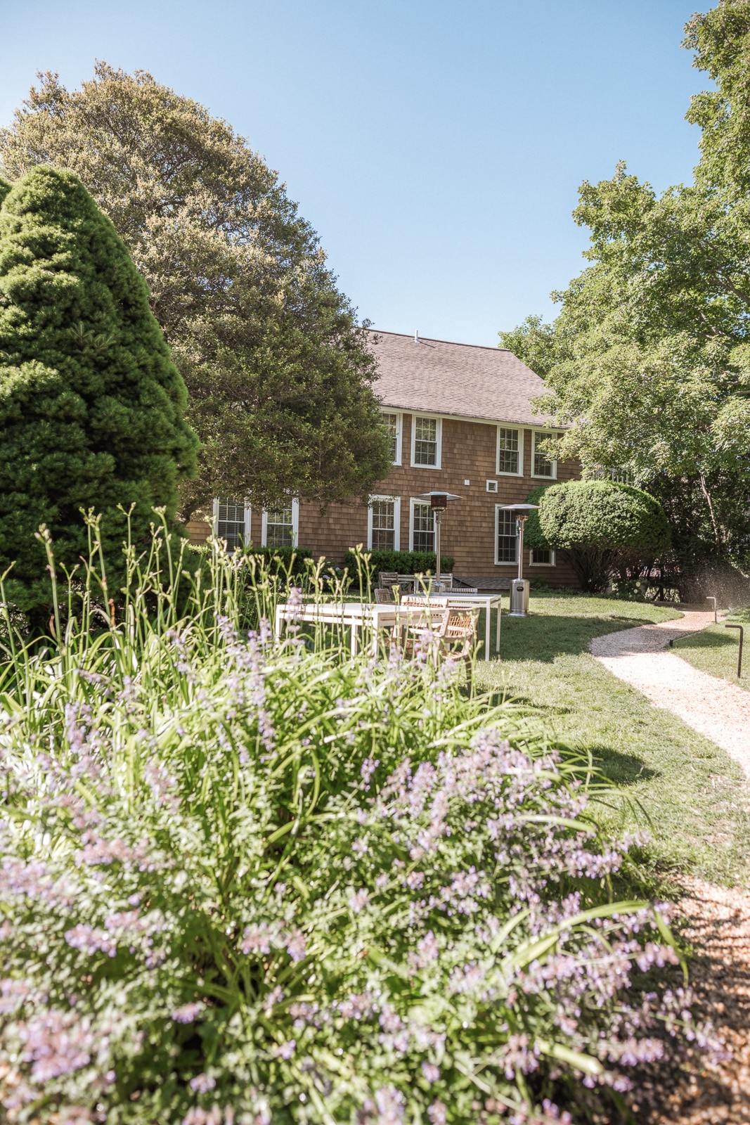 the garden at The Roundtree for Hamptons Travel guide 