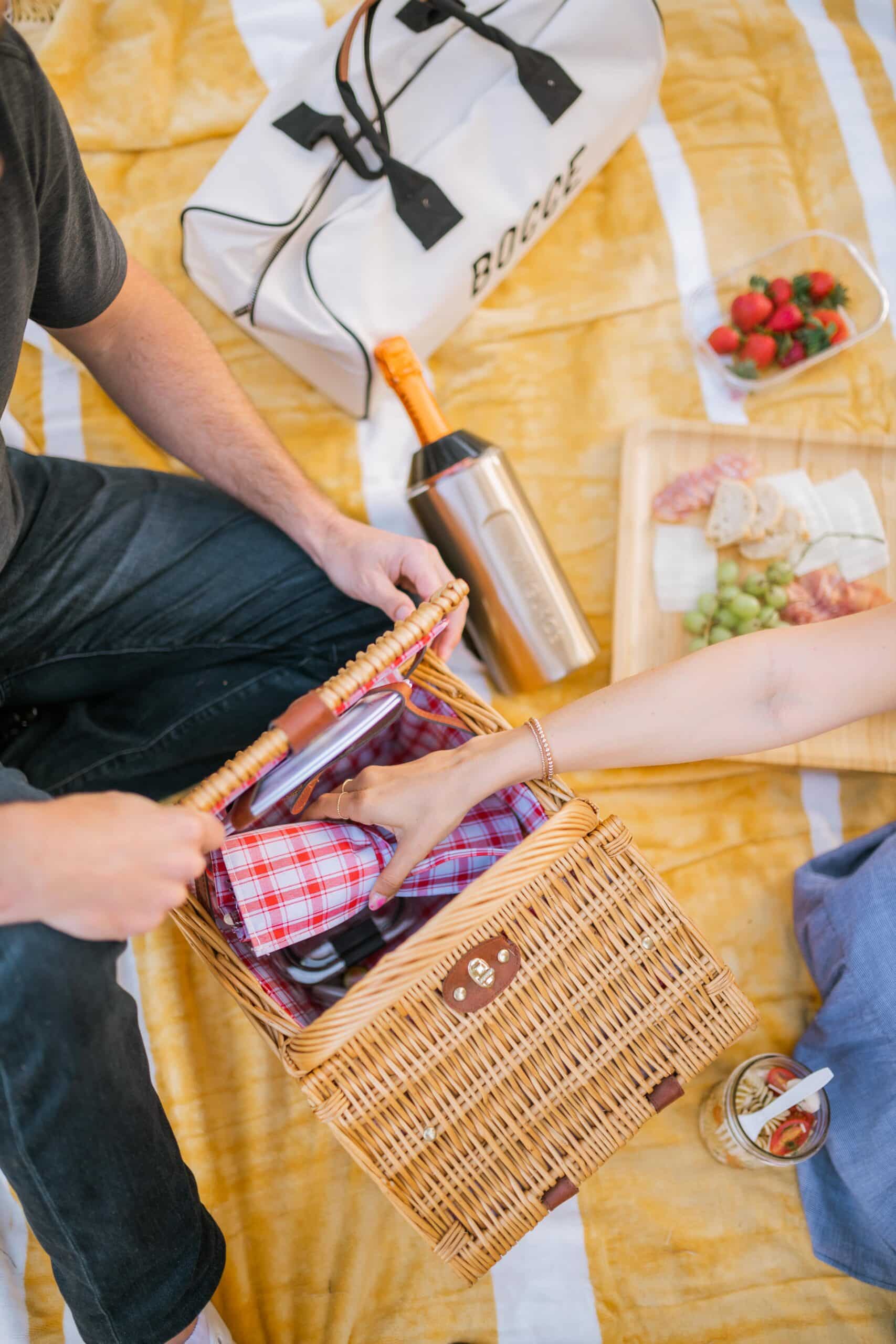 Picnic Basket Summer Picnic Essentials, Picnic Basket | Charmed by Camille
