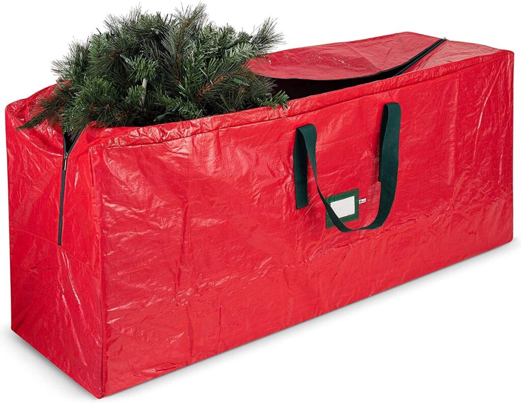 Tree Storage Bag, My Favorite Holiday Storage Solutions | Charmed by Camille 