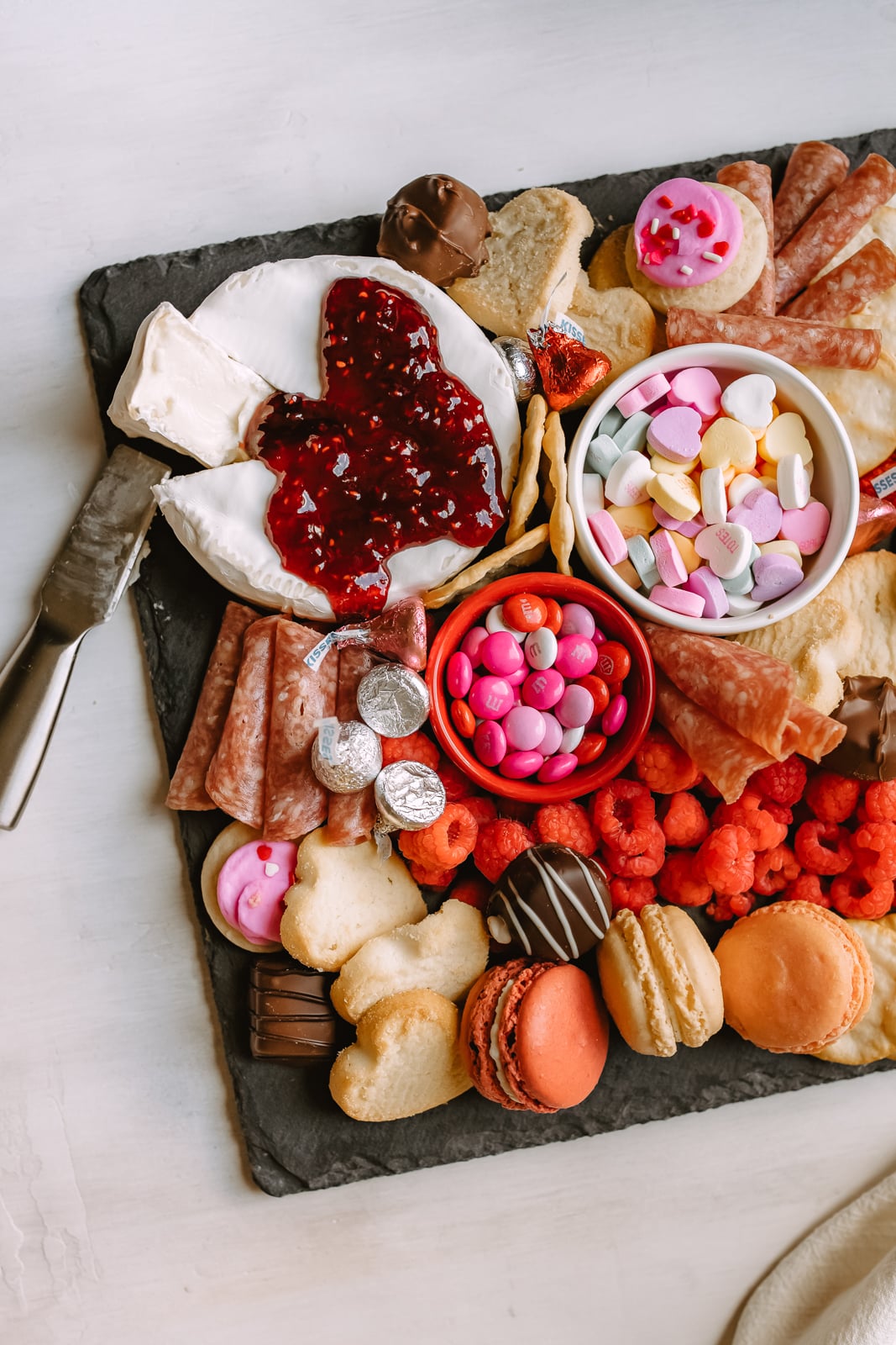 Valentine's Day Charcuterie Board | Charmed by Camille 