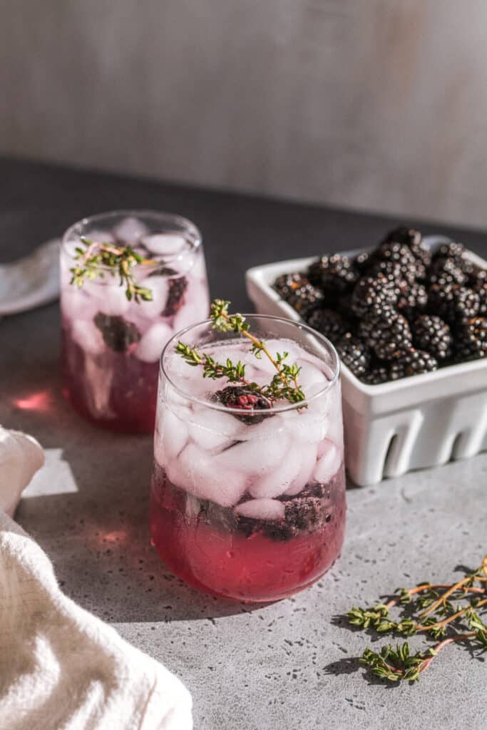 Blackberry Thyme Spritzer