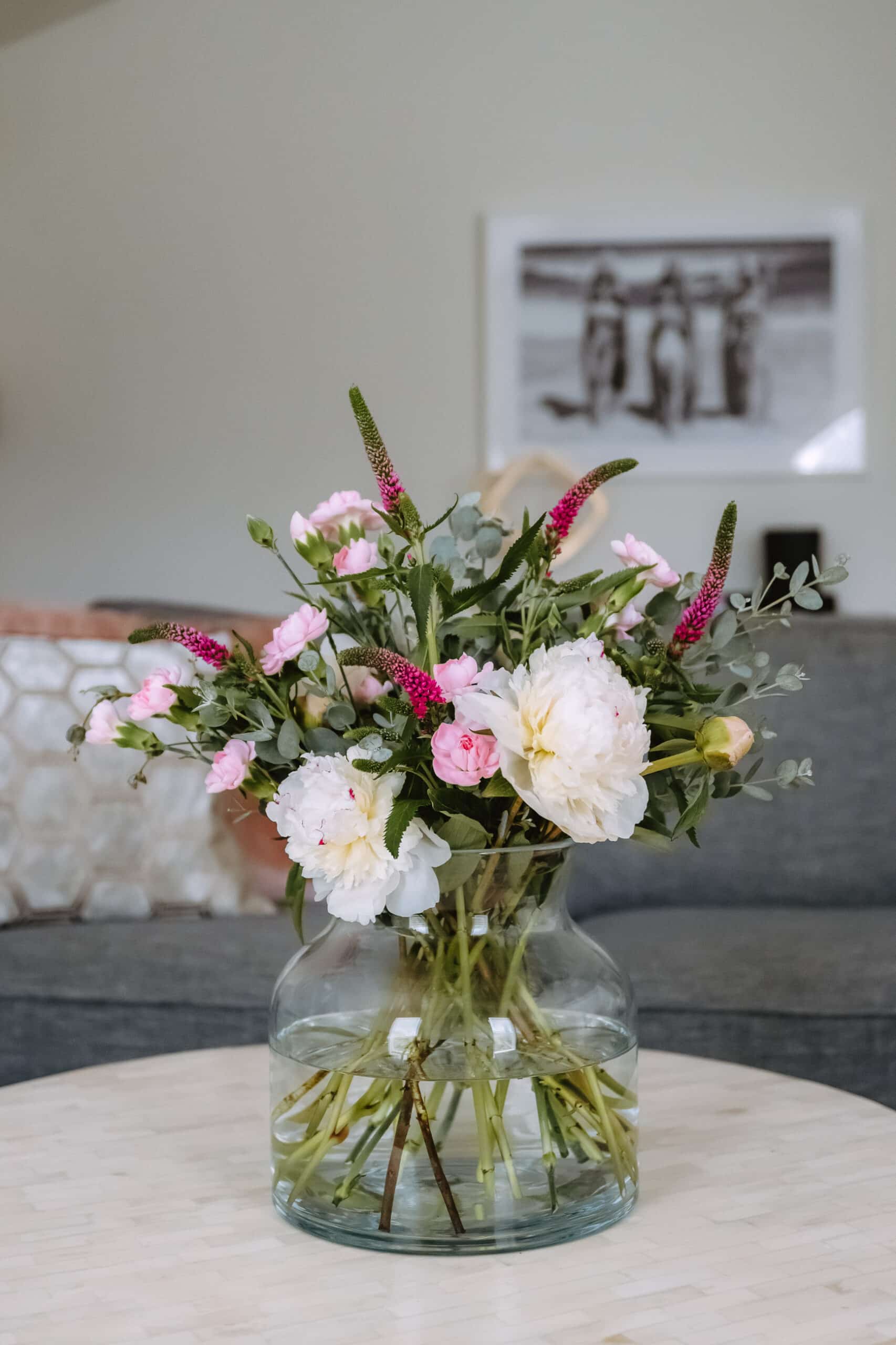 How to Arrange Grocery Store Flowers Like a Pro, Upgrade Your Grocery Store Flowers, DIY Floral Arrangements | Charmed by Camille