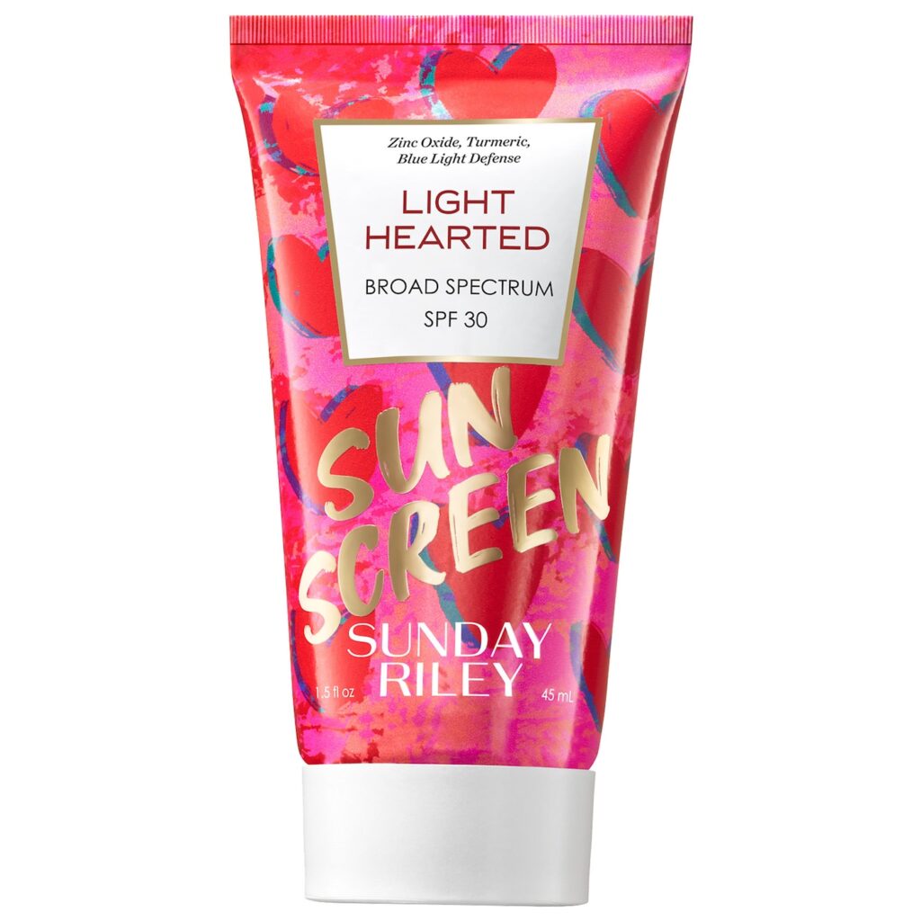SUNDAY RILEY LIGHT HEARTED SUNSCREEN SUNDAY RILEY LIGHT HEARTED SUNSCREEN