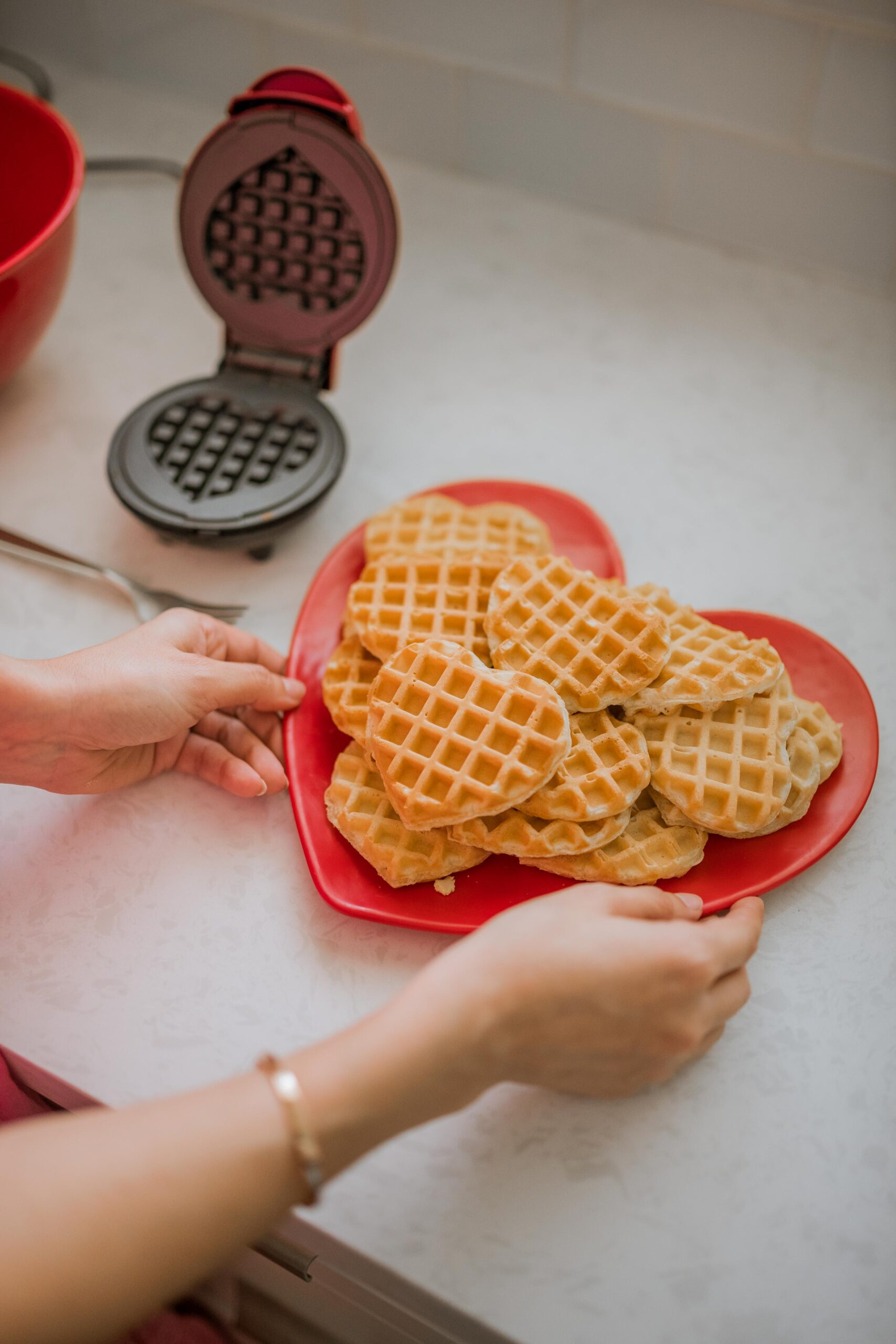 heart waffle maker