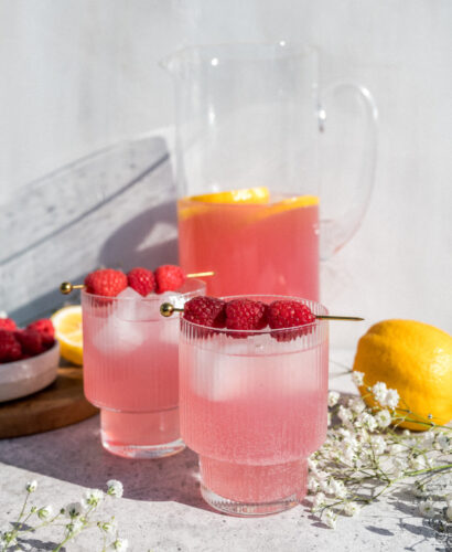 Pink Lemonade Vodka Punch