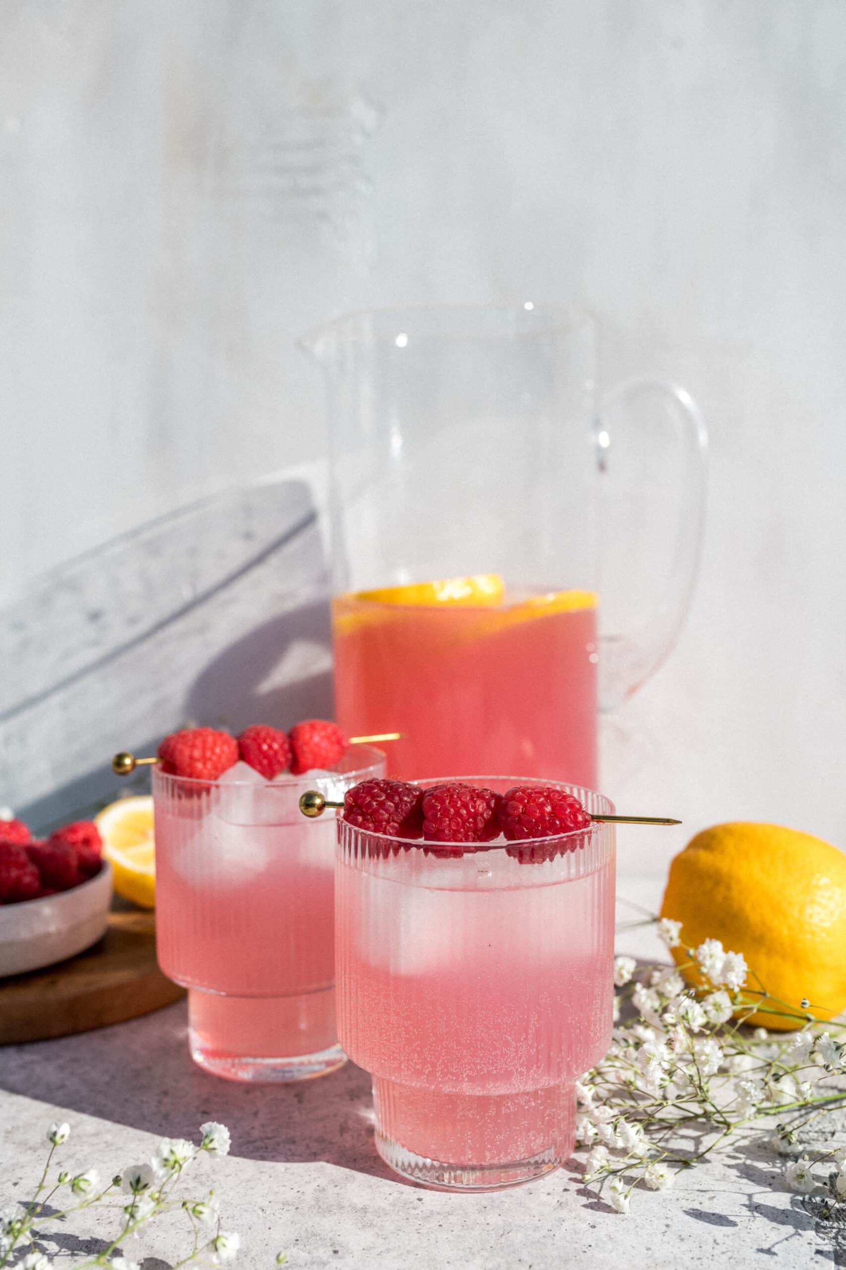 Lemonade Vodka Punch Pink Lemonade Vodka Punch | Charmed by Camille