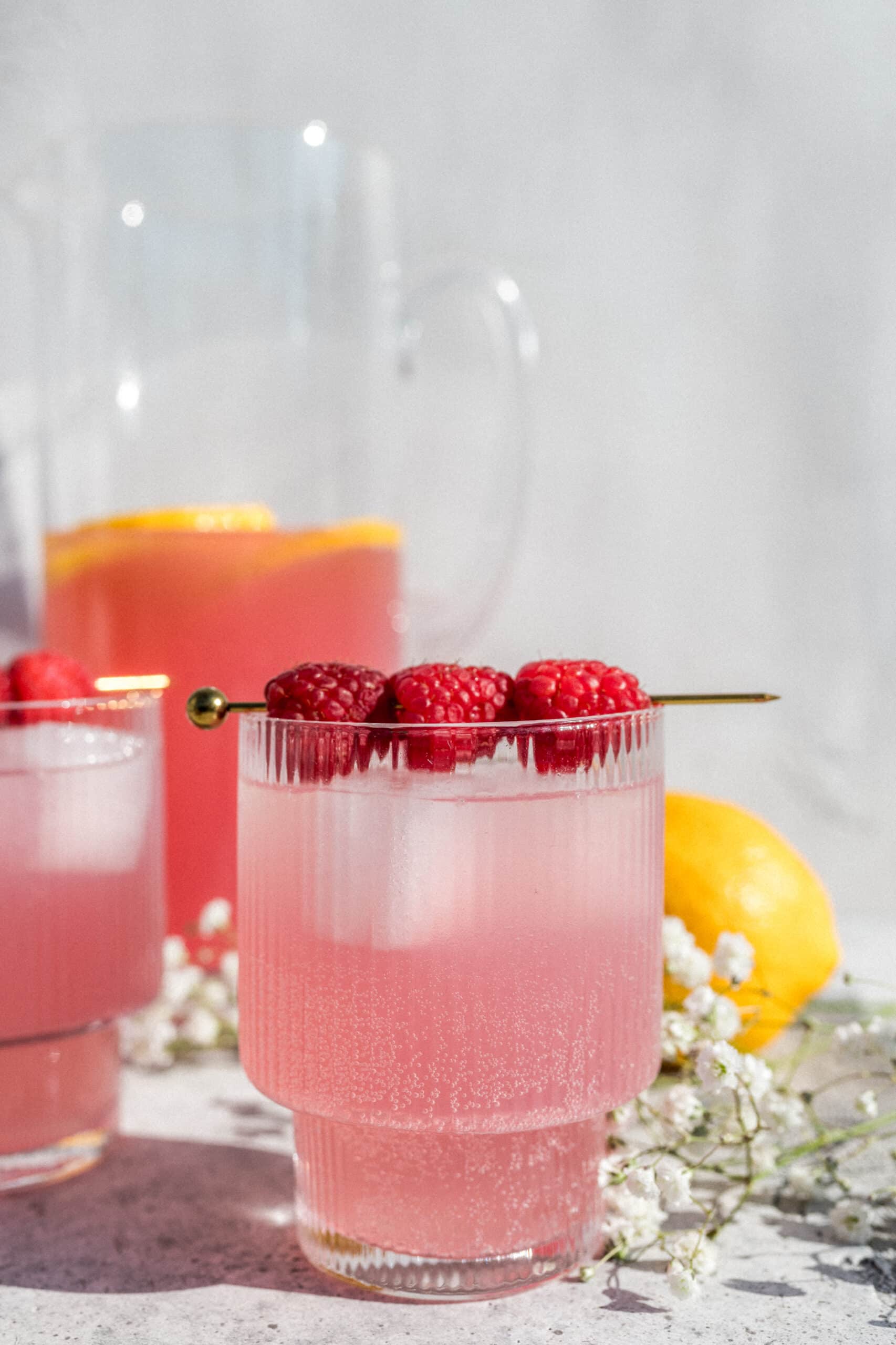 Pink cocktail recipe Pink cocktail recipe | Charmed by Camille