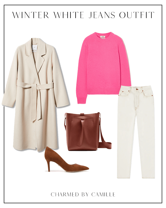 how to wear white in winter how to wear white in winter
