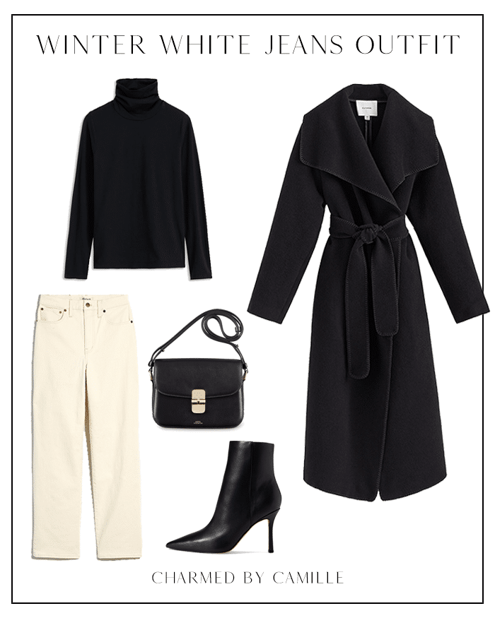 Black and white winter outfit Black and white winter outfit