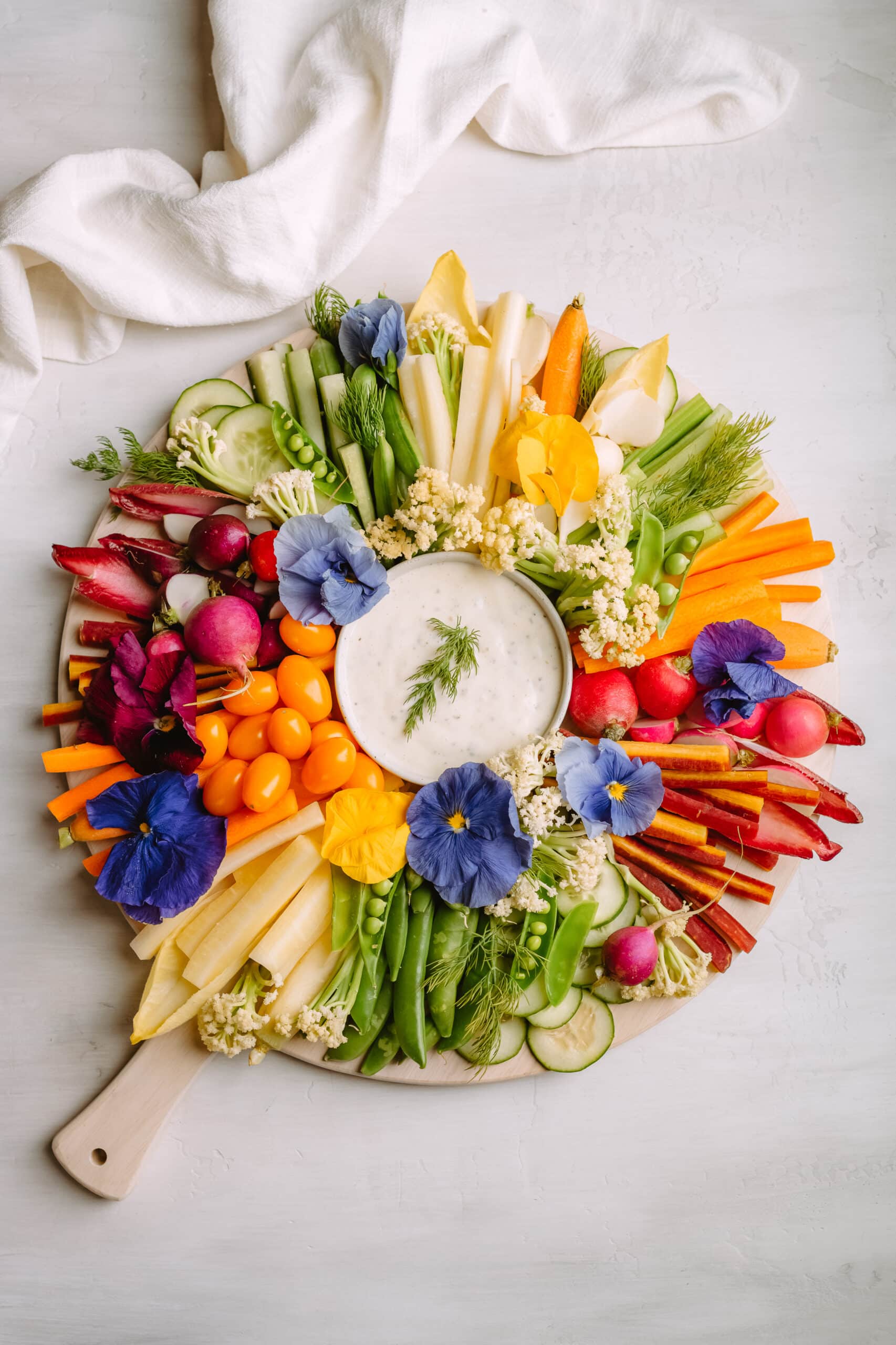 How to Make Crudite Platter How to Make This Beautiful Crudite Platter