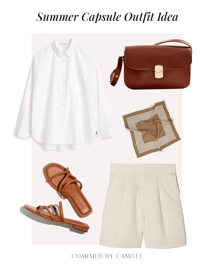 flat sandals summer outfit