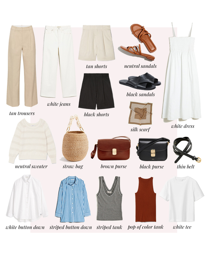How to Build a Classic Capsule Wardrobe for Summer
