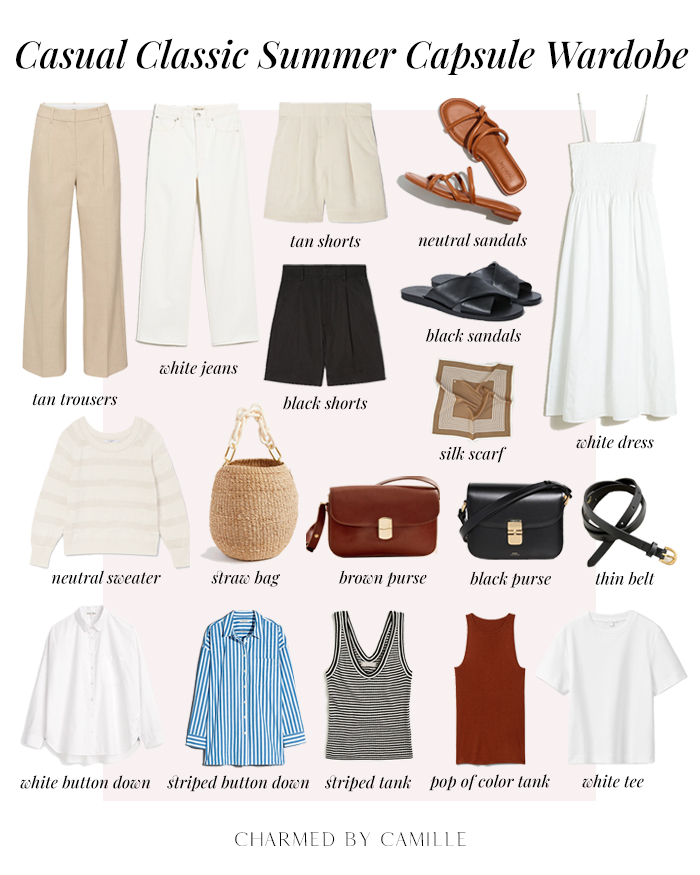 How to Build a Classic Capsule Wardrobe for Summer