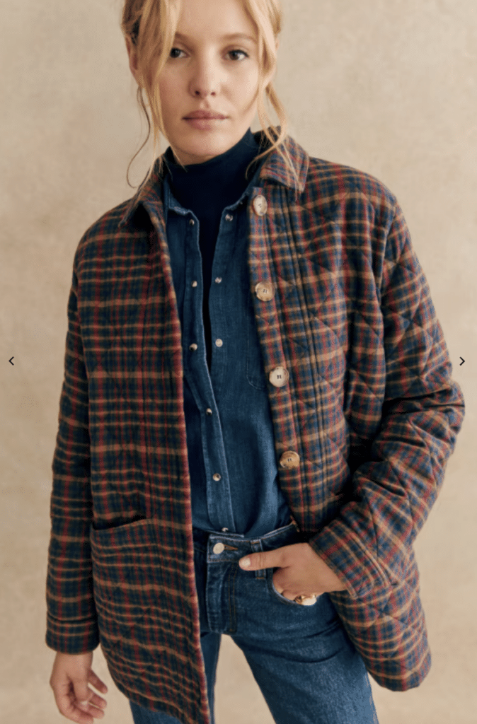 Sezane quilted jacket Sezane quilted jacket