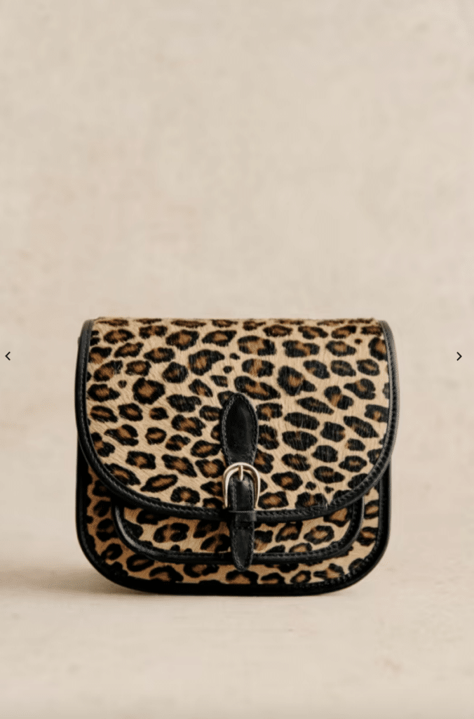 leopard bag Sezane Fall Collection leopard bag