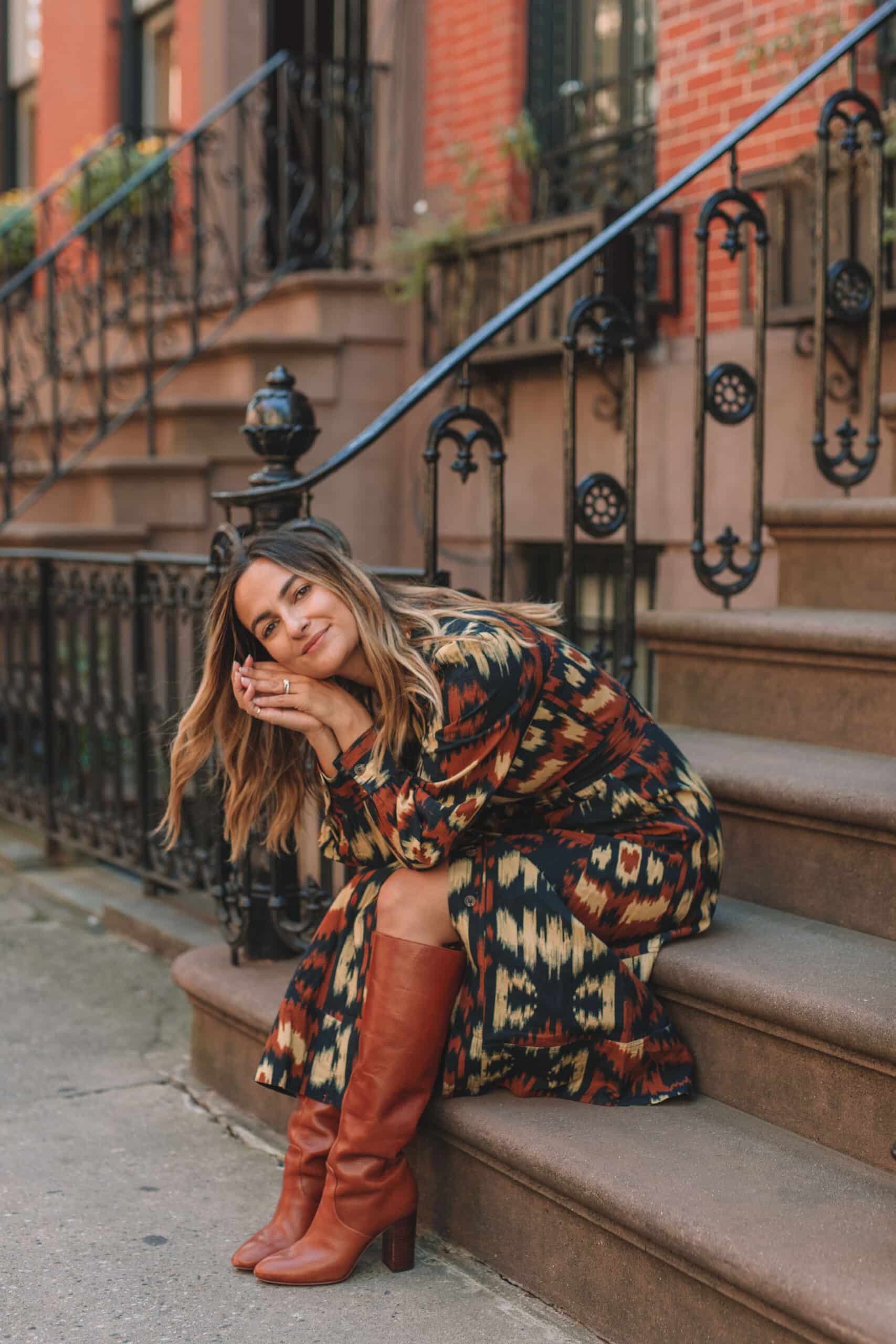How to Style a Dress for Fall