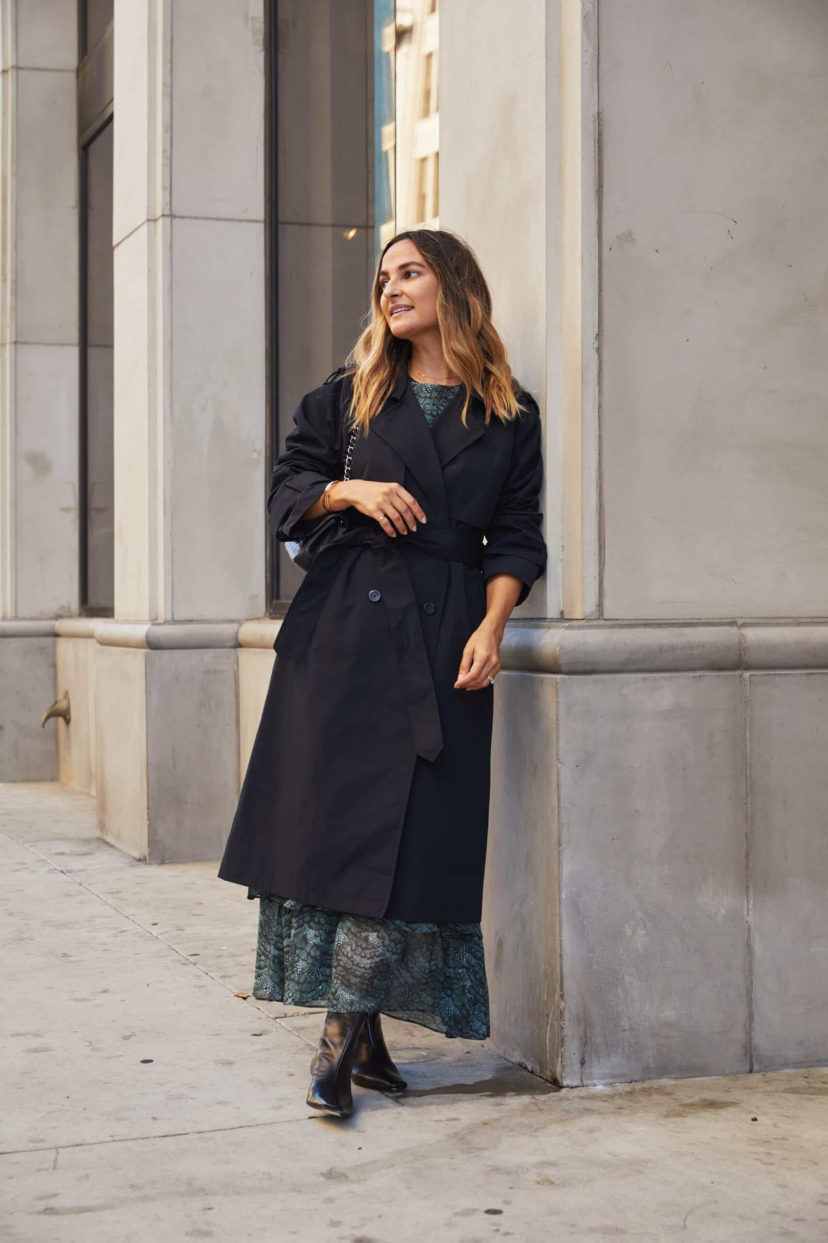 Black Trench Coat Outfit Black Trench Coat Outfit | Charmed by Camille