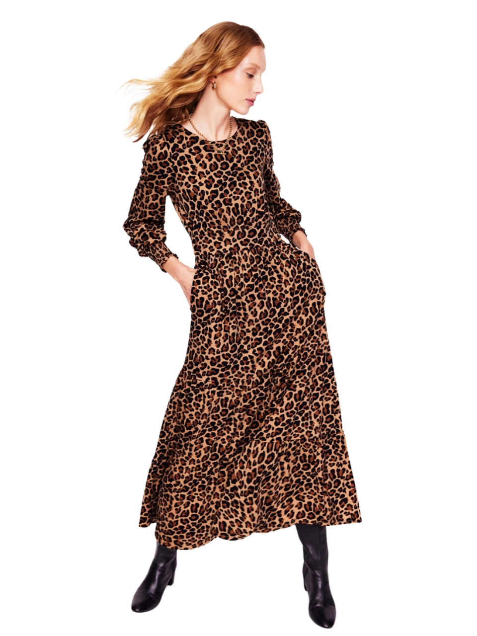 Tiered Jersey Dress Tiered Jersey Dress