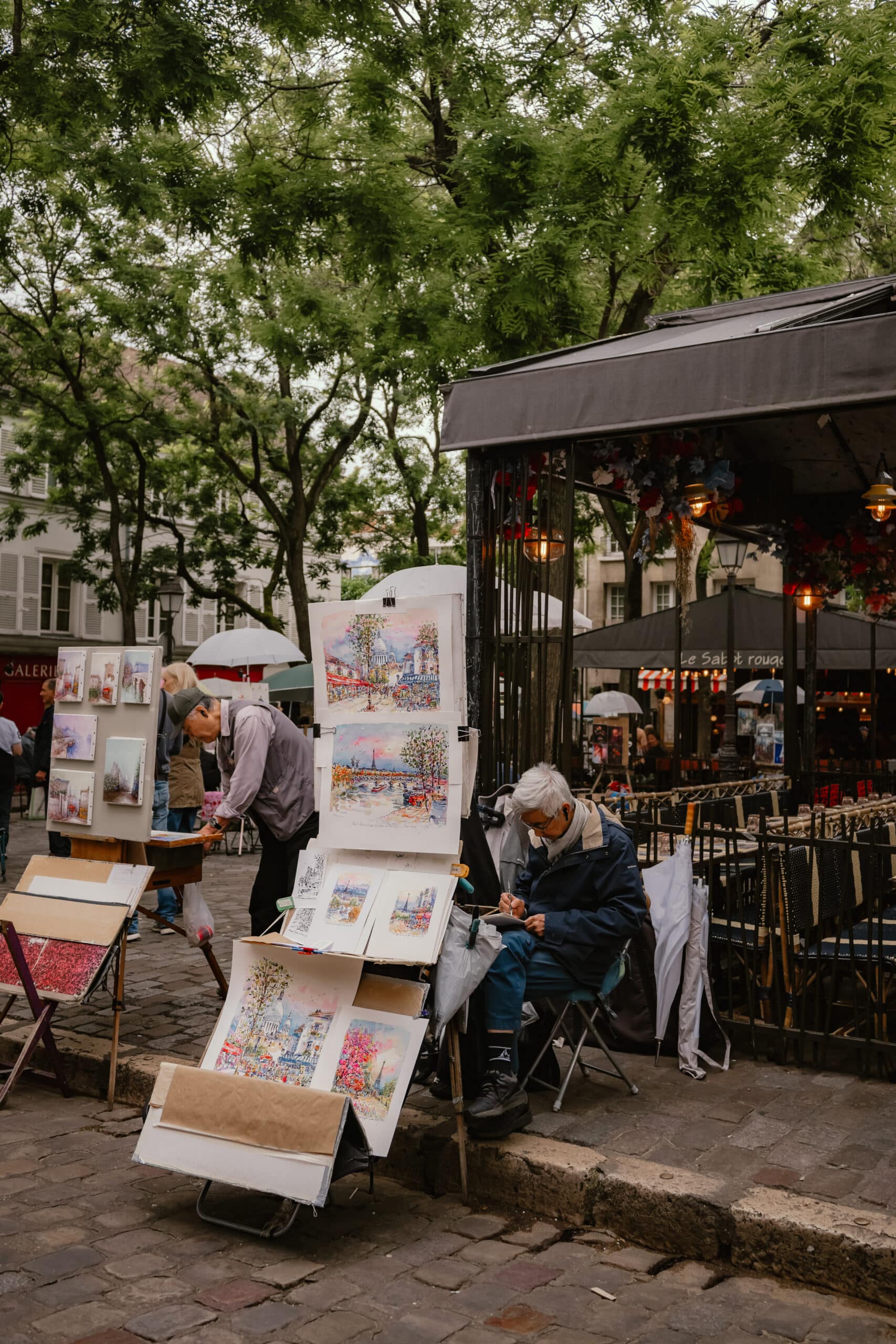 Paris street artwork