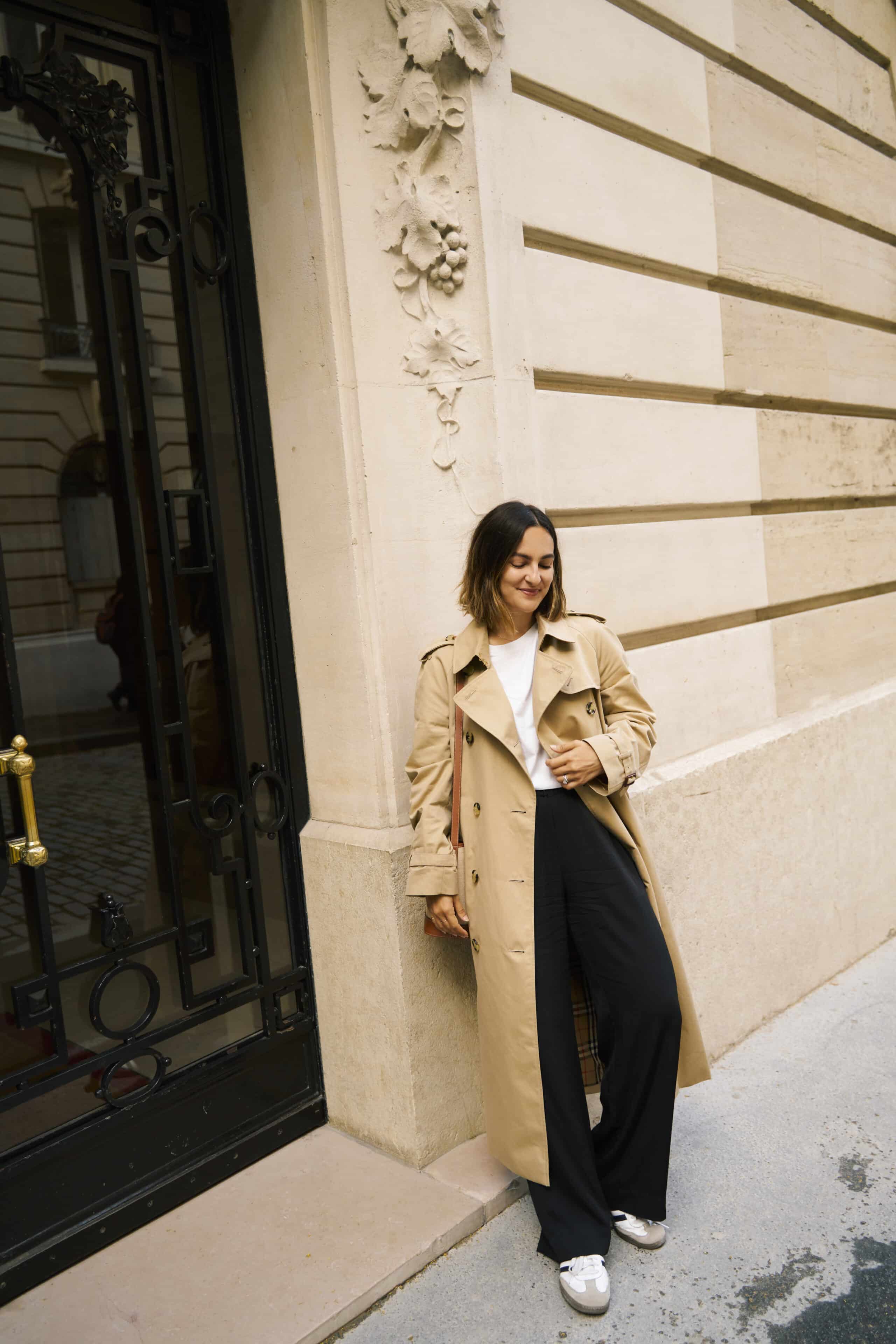 how to style a trench coat