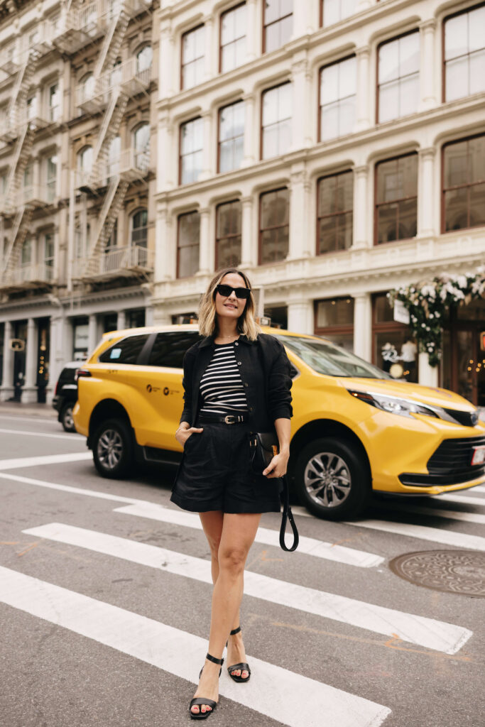 Black Linen Outfit