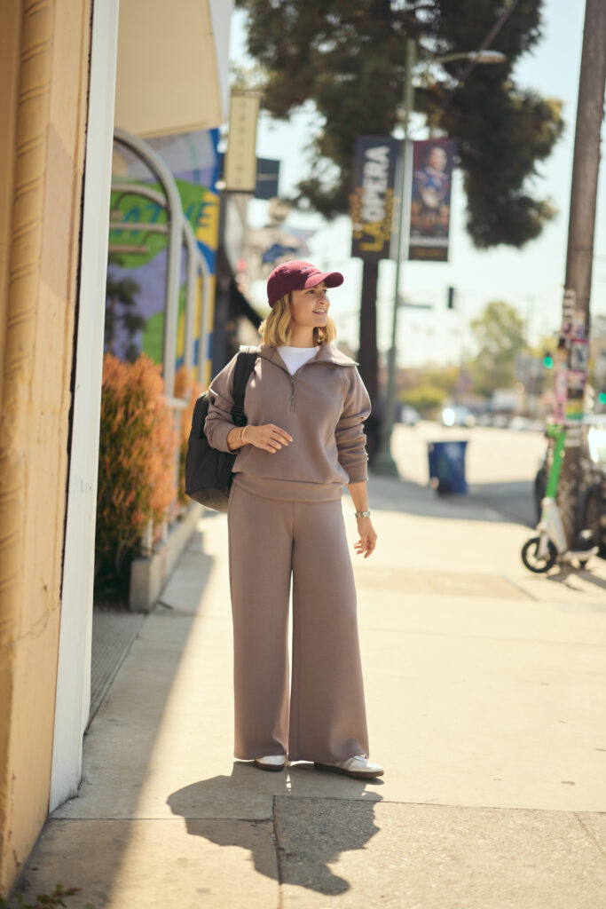 airport outfit matching set