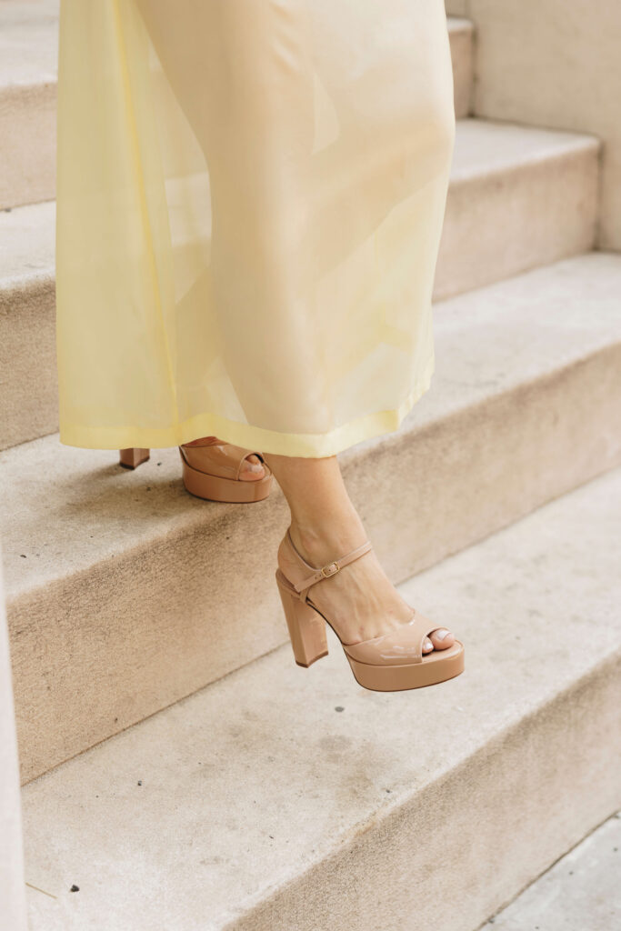 Nude Platform Sandals