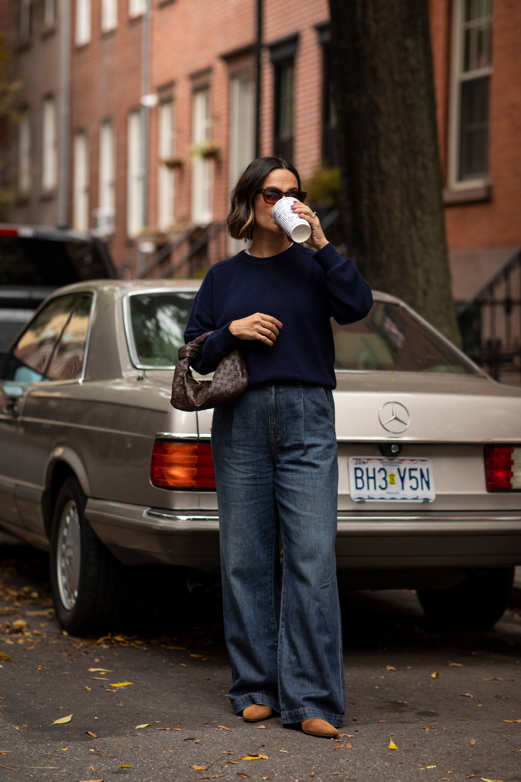 How to Style Wide Leg Trousers