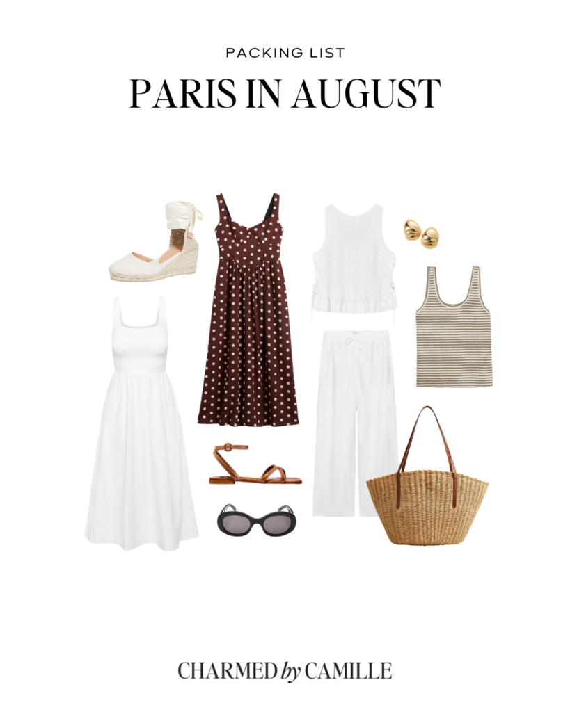 What to Wear in Paris in August